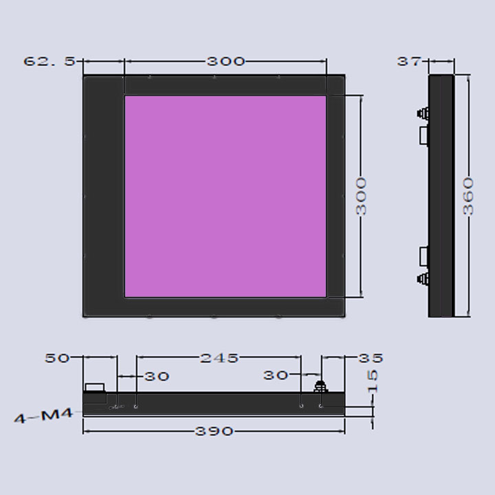 UVLED水冷面光源 大型UV水冷光源-300×300(圖3) UVLED水冷面光源 大型UV水冷光源-300×300(圖3)