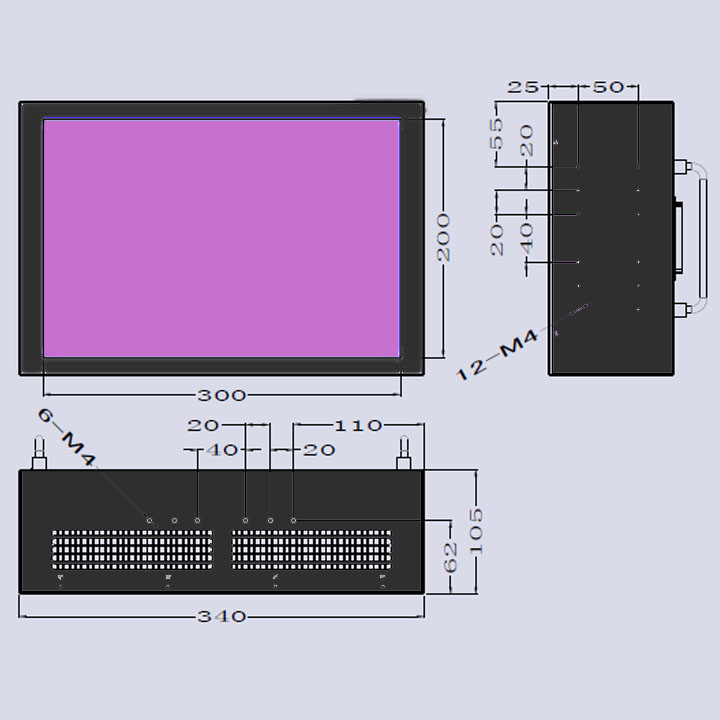uv涂料固化用UVLED面光源-300×200(圖3) uv涂料固化用UVLED面光源-300×200(圖3)