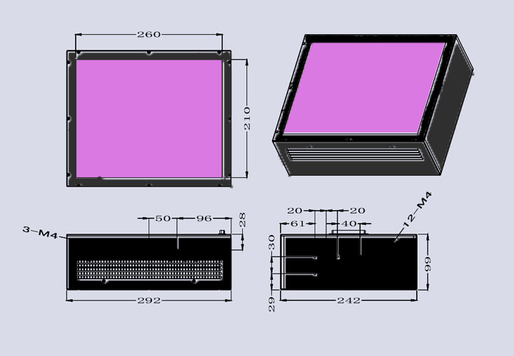 UVLED面光源 UV固化燈廠家-260×210(圖3) UVLED面光源 UV固化燈廠家-260×210(圖3)