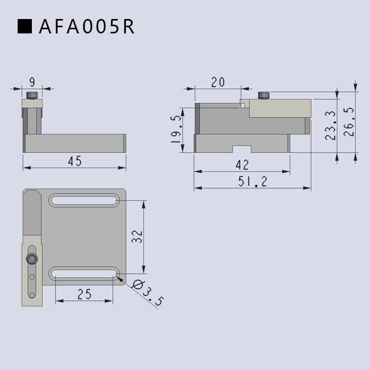 光纖陣列夾具AFA005(圖3) 光纖陣列夾具AFA005(圖3)