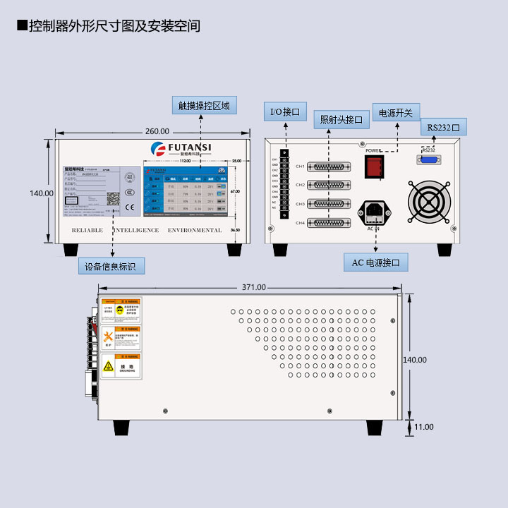 UVLED隧道式固化爐 200X50(圖4) uvled固化爐